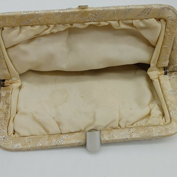 Set Of 2 Aldana Womens Golden Black Floral And Braided Buckle Clutch Wallet - Picture 9 of 12